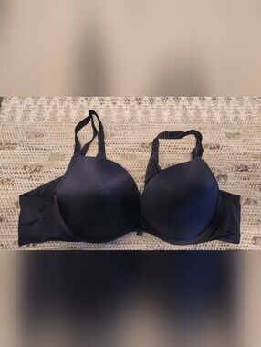 Torrid Curve 369 Black Satin Bra